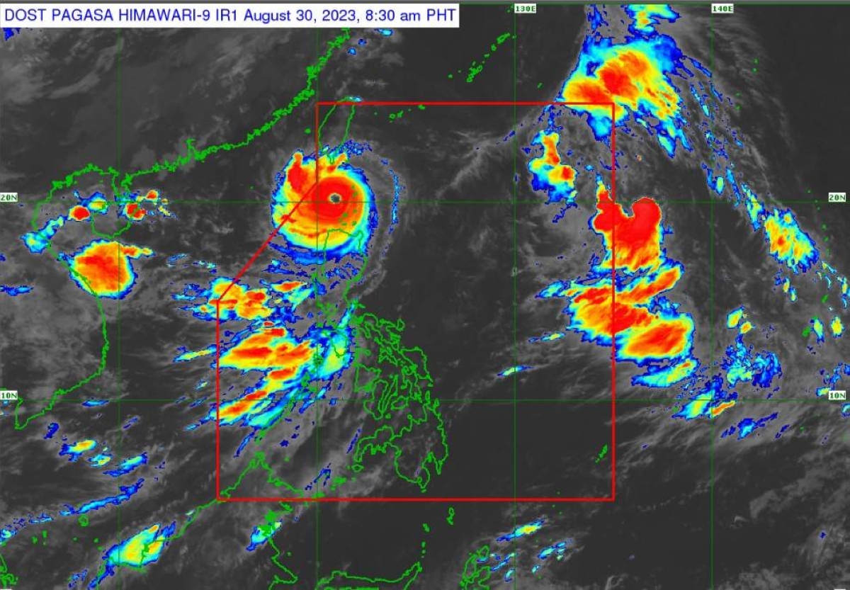 Signal No. 4 Over Batanes, Babuyan Islands As 'Goring' Intensifies Into ...