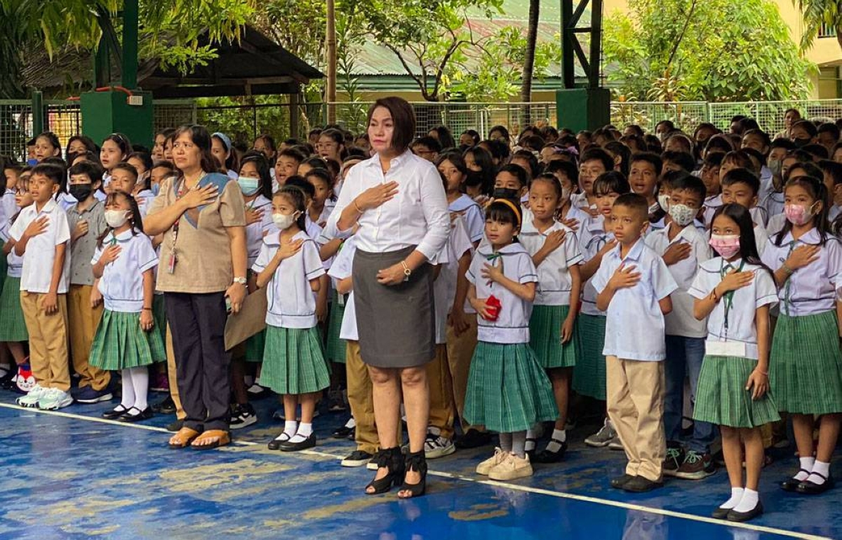 First Flag Ceremony of the School Year | The Manila Times