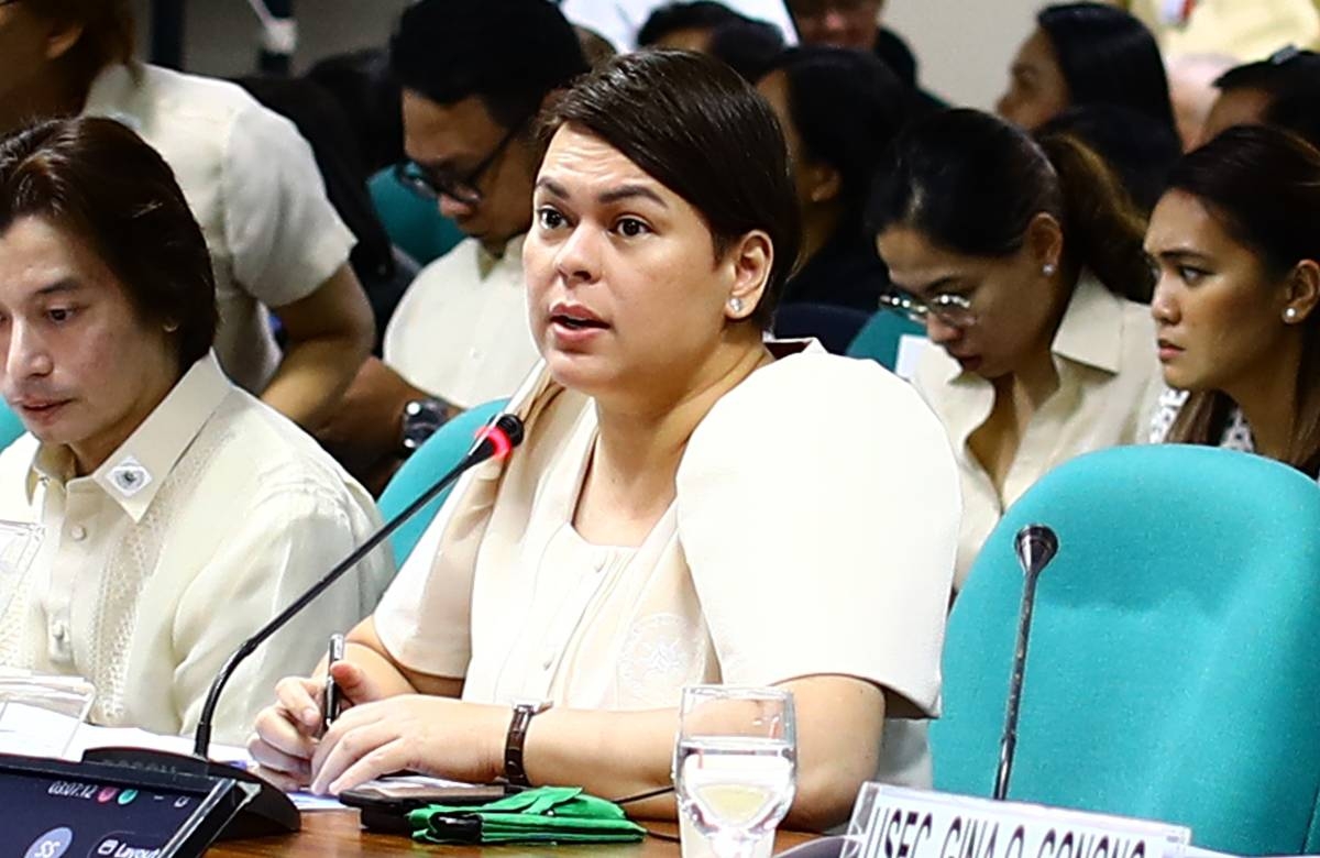 Sara attends OVP budget hearing | The Manila Times