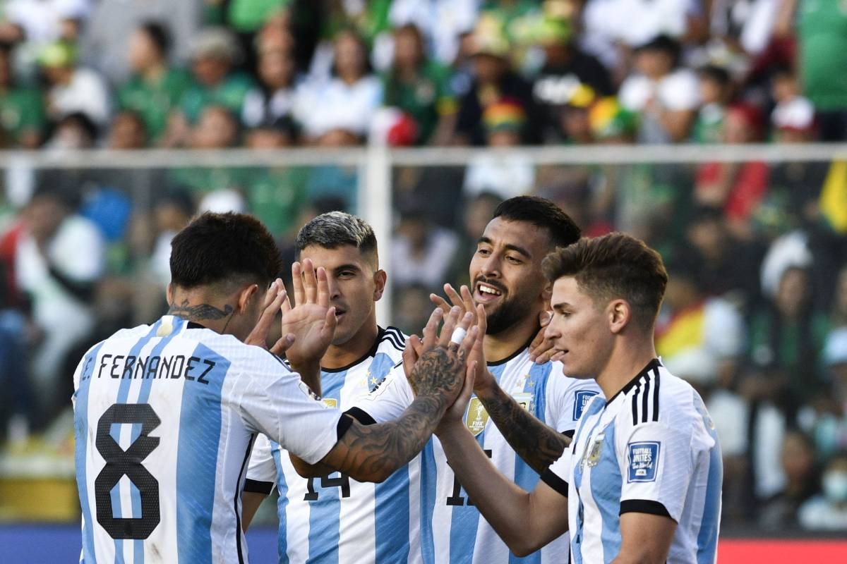 Argentina wins without Lionel Messi