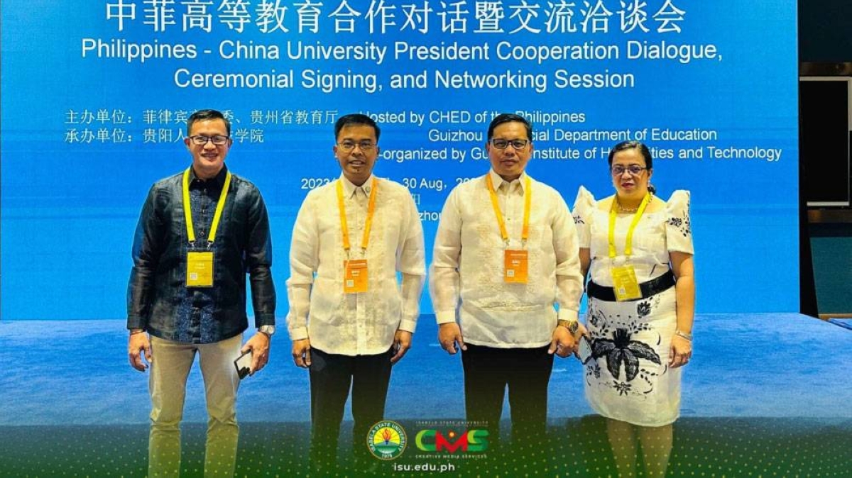 ISU, Chinese university cooperation The Manila Times