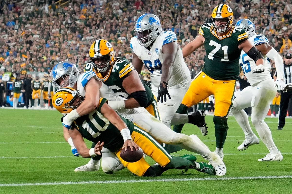 detroit lions and green bay packers game