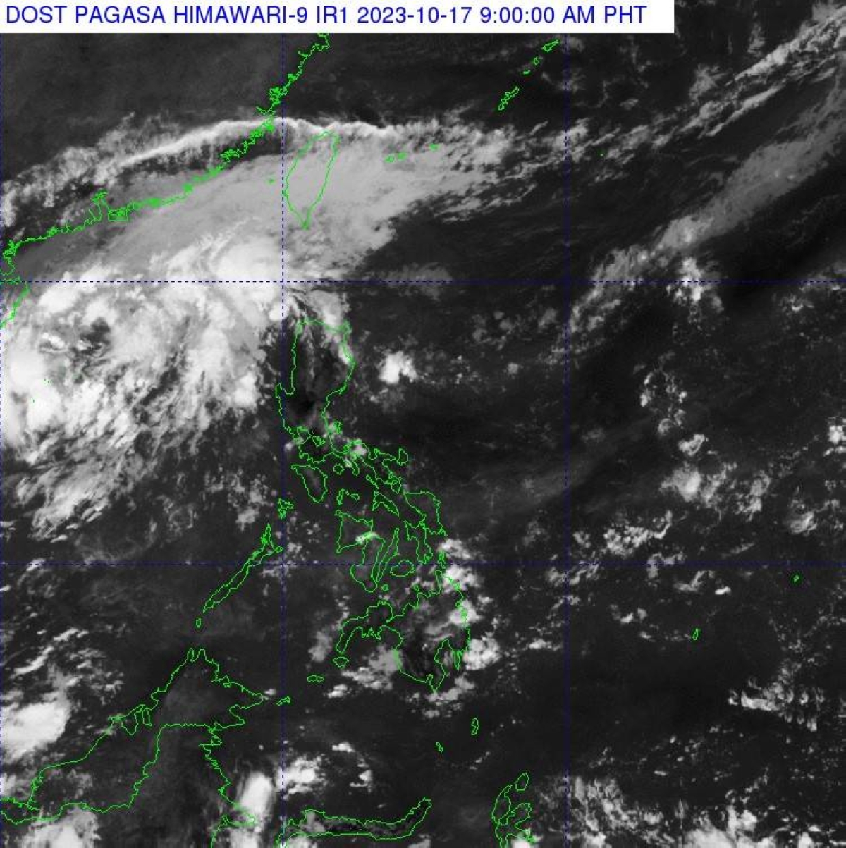 Cloudy skies, isolated rain showers forecast over Northern Luzon—Pagasa