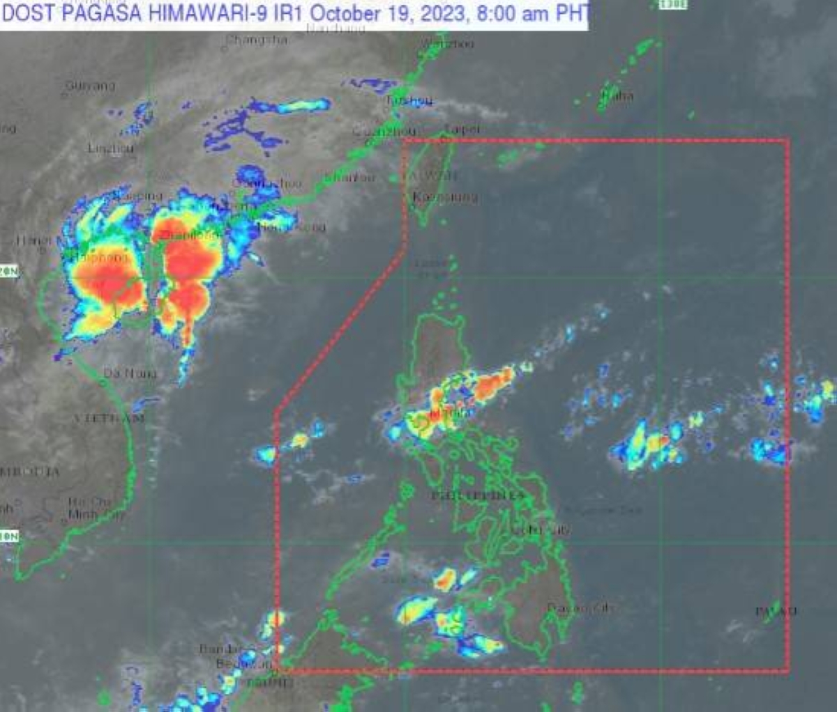 PHOTO From DOST PAGASA