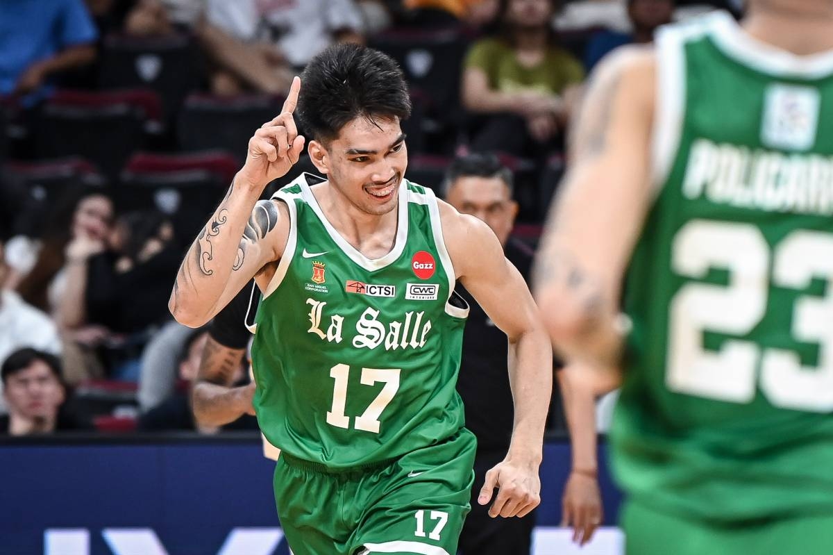 Quiambao Powers La Salle Past Ust The Manila Times