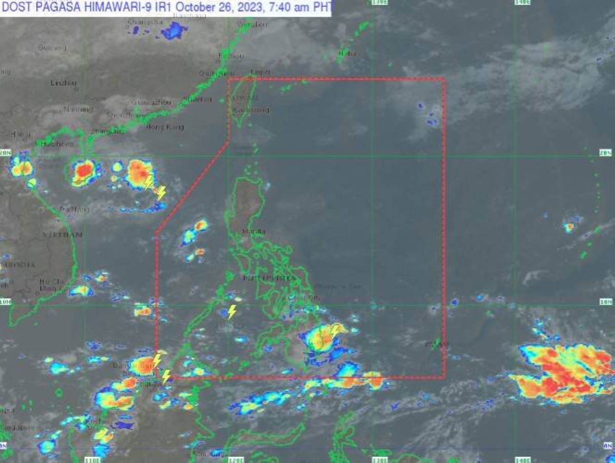 Pagasa Monitors Cloud Clusters Over Mindanao That May Form Into LPA