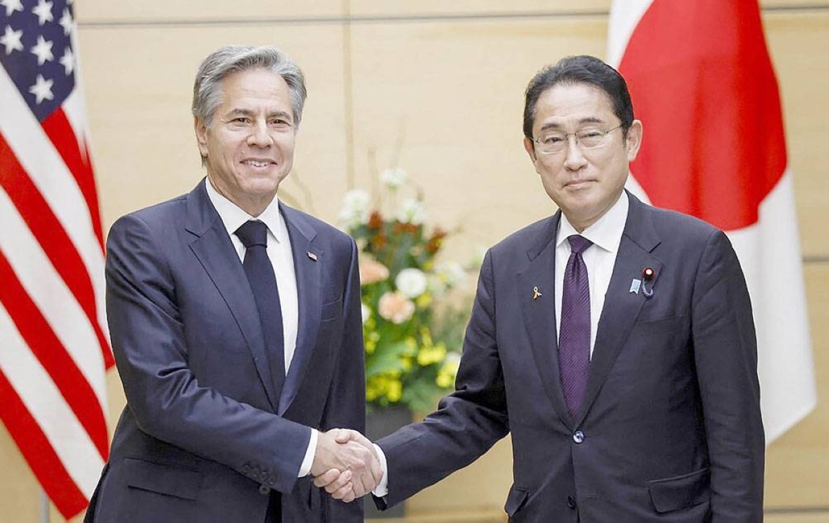 Blinken in Japan for G7 ministers' meet on Gaza | The Manila Times