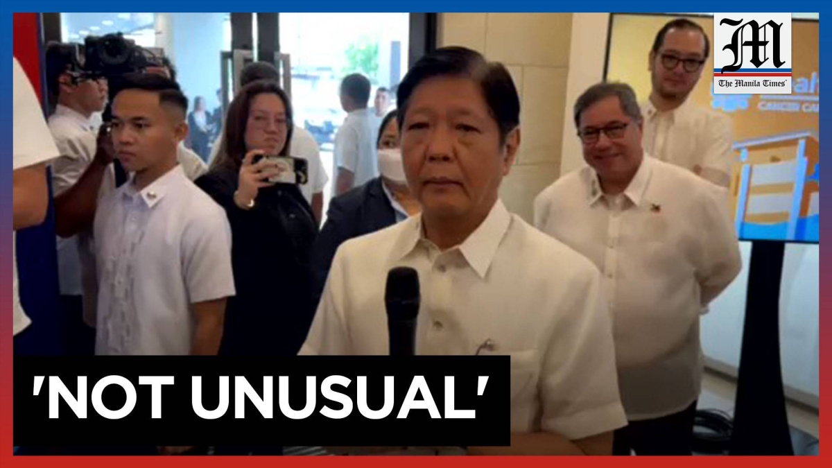 Watch Marcos Shrugs Off House Resolution Seeking Icc Probe On Ex