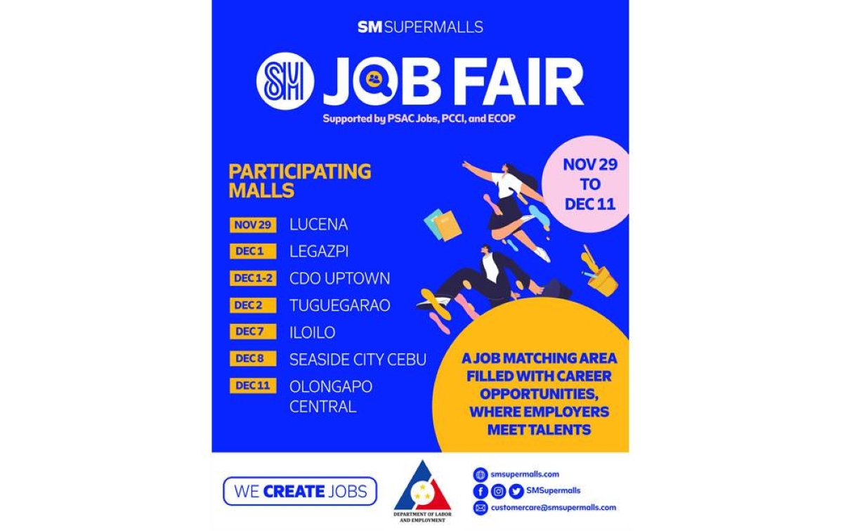 SM Supermalls Hold Annual Job Fairs Nationwide | The Manila Times