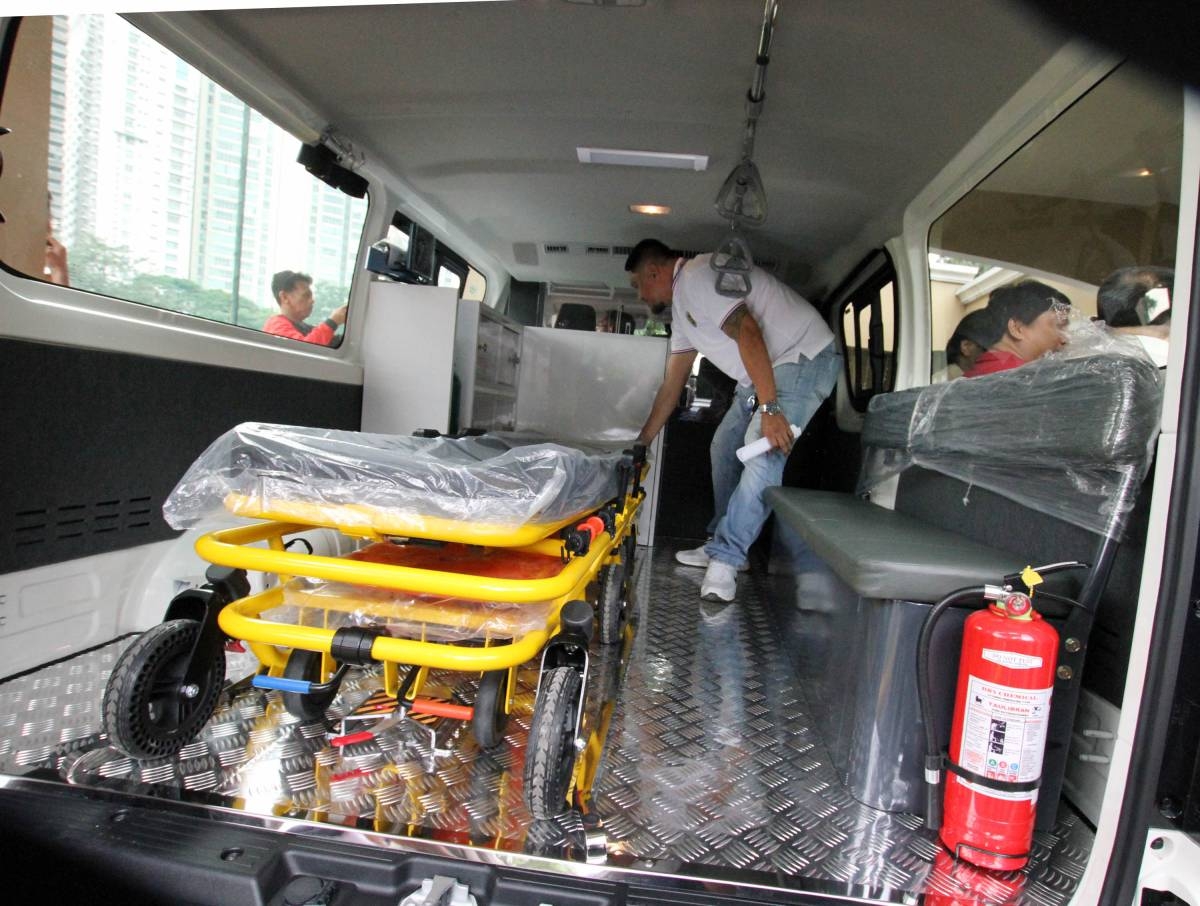 Ambulance Donation | The Manila Times