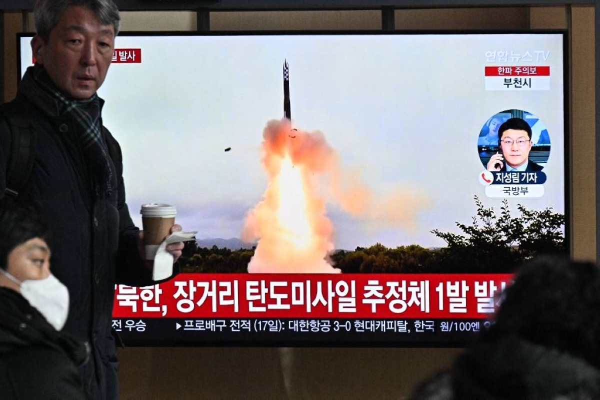 NKorea Test-fires ICBM With US In Range | The Manila Times