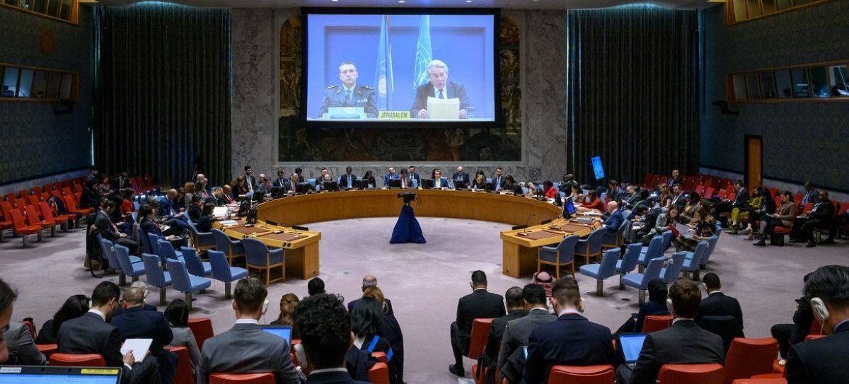 Security Council Continues Negotiations On Gaza Resolution Calling For ...