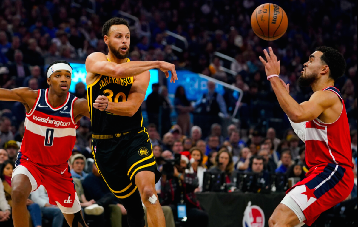 Steph Curry outduels former teammate Poole to help Warriors beat Wizards