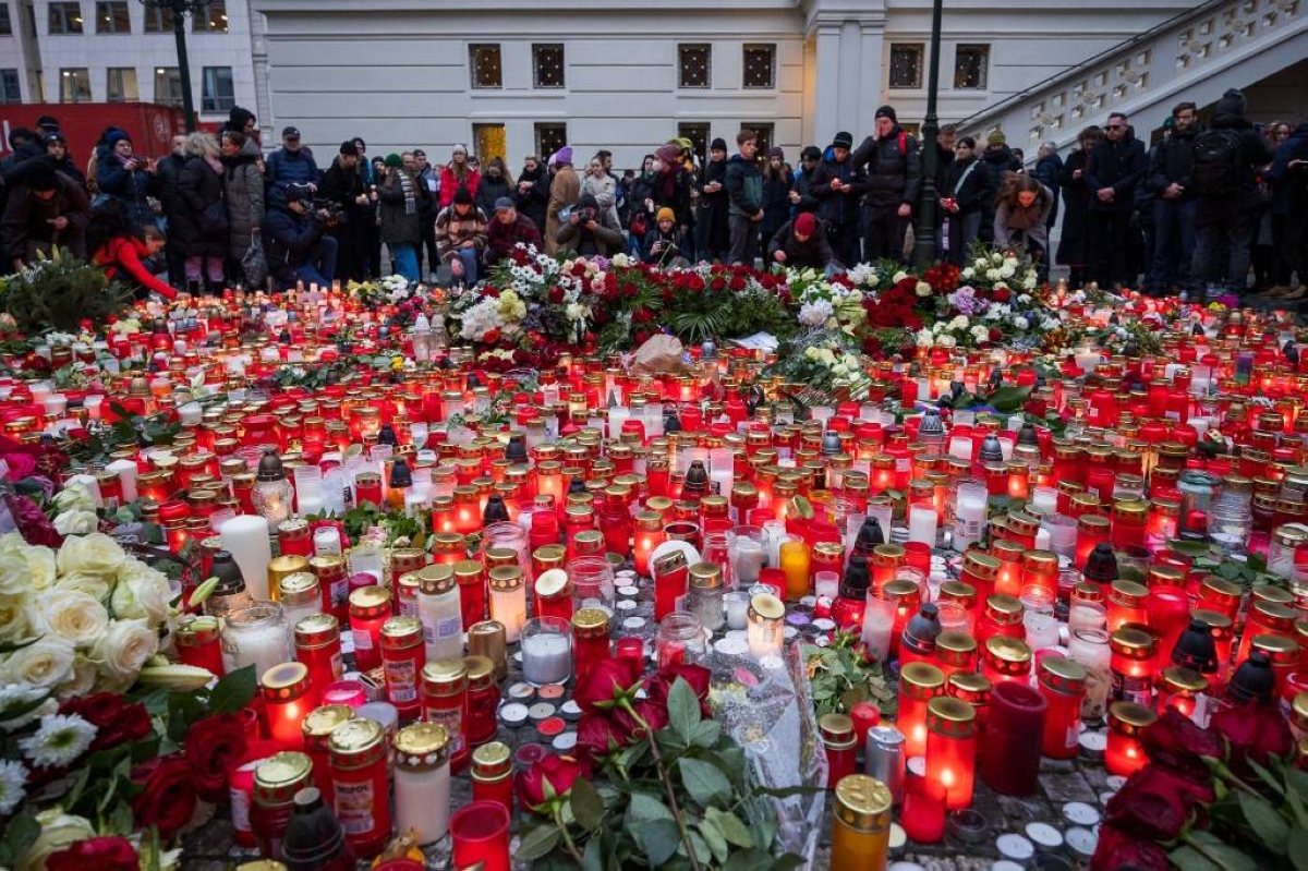 Czechs mourn Prague mass shooting victims | The Manila Times