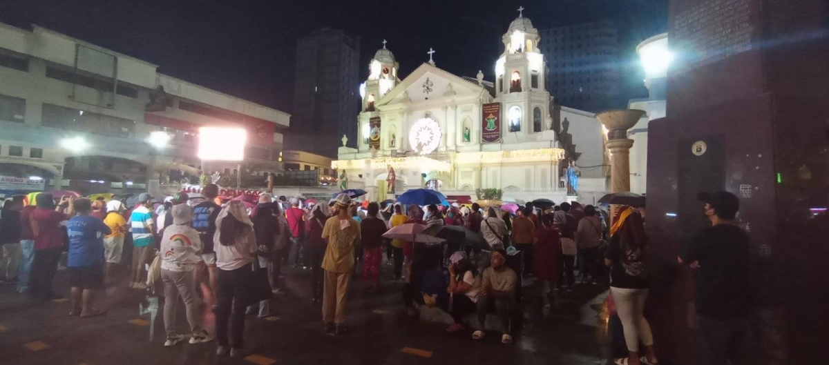 Crowd gathers at Quiapo Church for Feast of Black Nazarene | The Manila ...