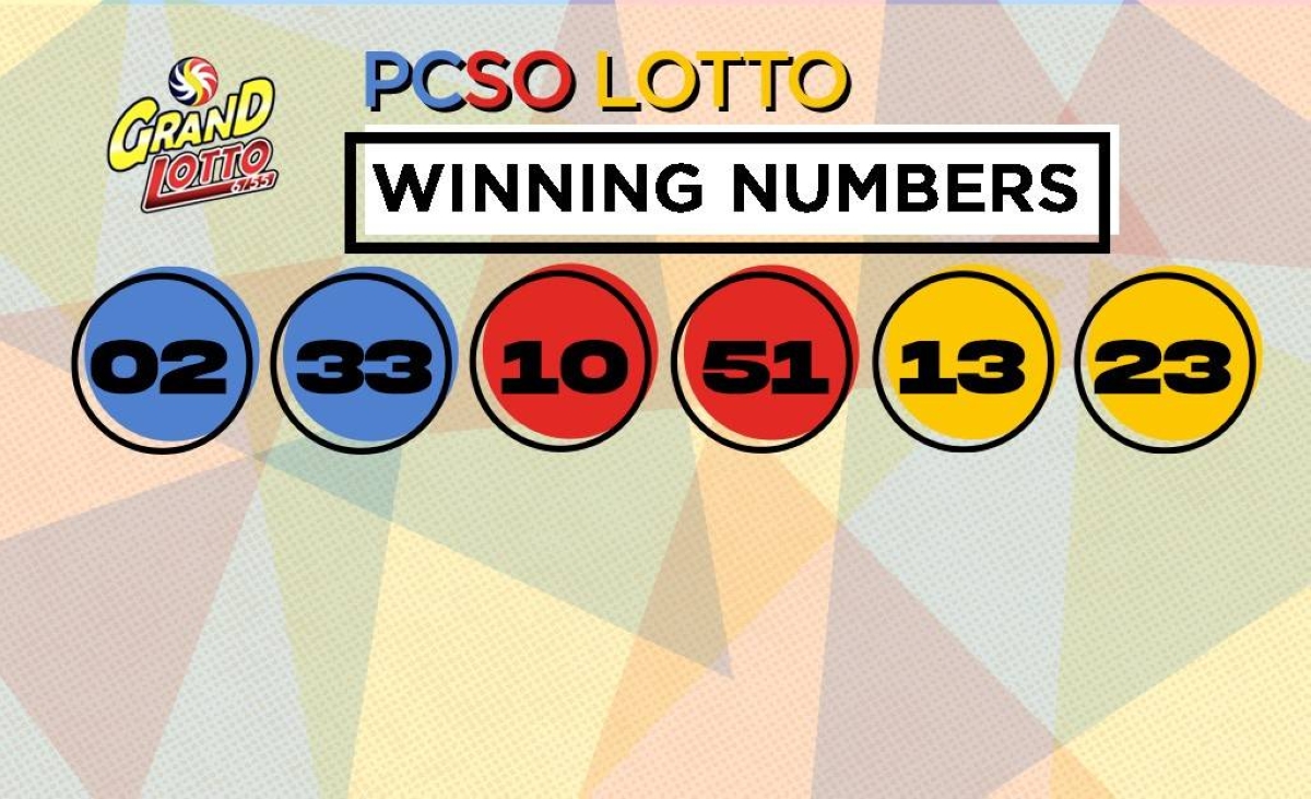 PCSO Lotto Results P29M Grand Lotto 6/55, Mega Lotto 6/45, 4D, 3D, 2D