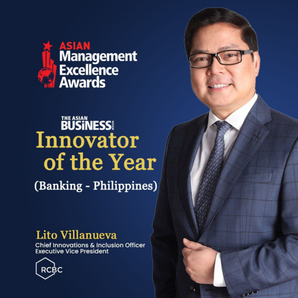 RCBC Executive named 'Innovator of the year' The Manila Times