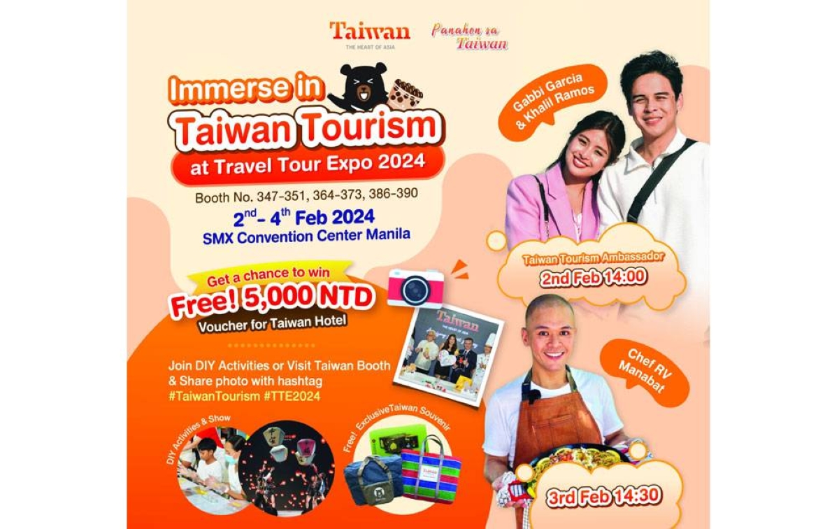 Taiwan Joins Travel Tour Expo 2024 The Manila Times   295094 