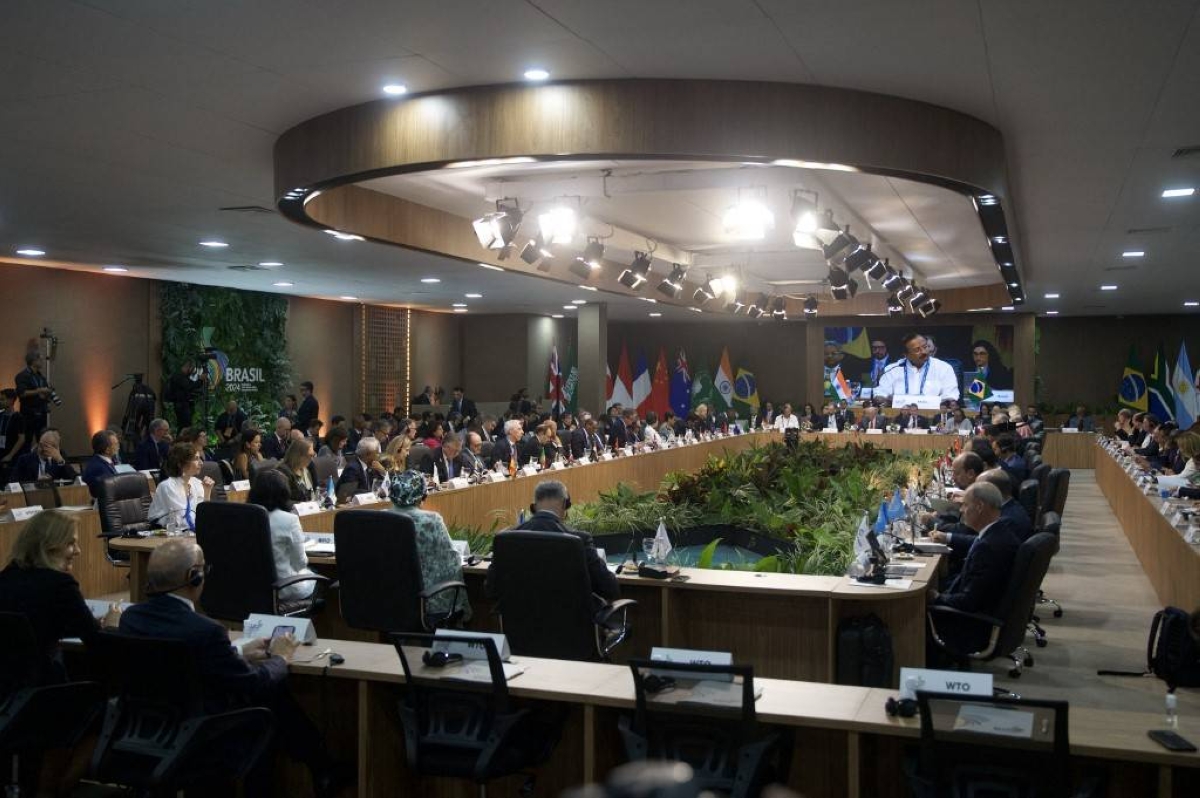 Brazil slams 'paralysis' on Gaza, Ukraine at G20 meet | The Manila Times