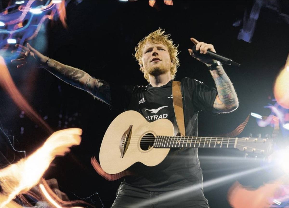 Four-time Grammy Award winner Ed Sheeran INSTAGRAM PHOTO/TEDDYSPHOTOS