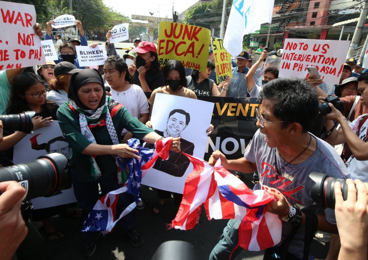 ANTI-US RALLY | The Manila Times