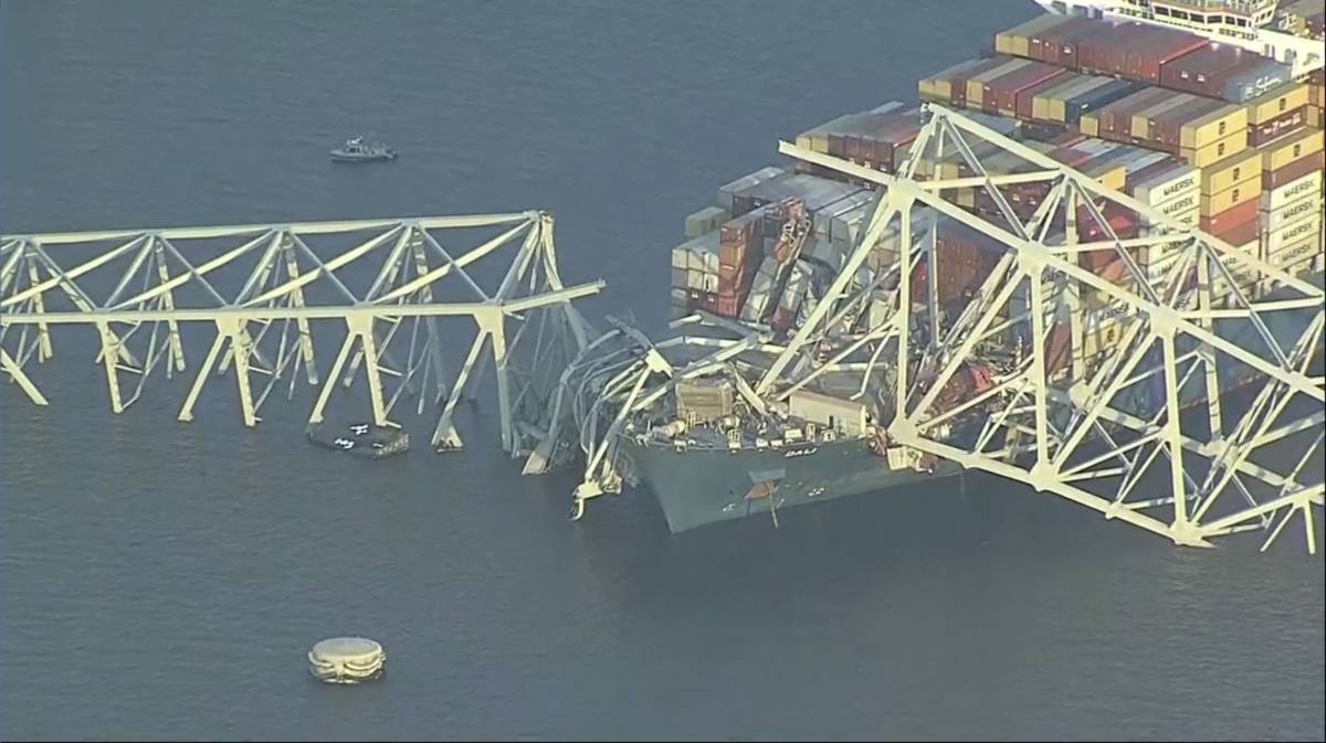 Cargo ship brings down Baltimore bridge | The Manila Times