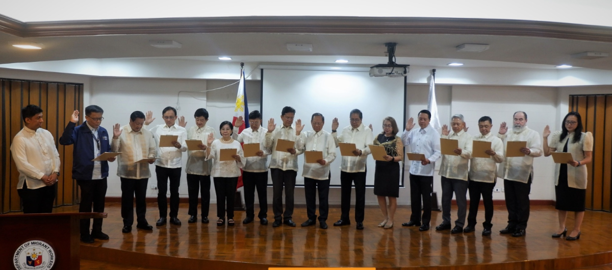 DMW’s Cacdac swears in new FAME officers