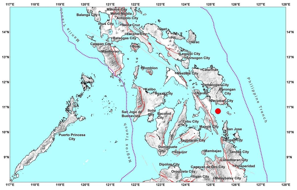 A magnitude 6 earthquake shakes Leyte – Phivolcs