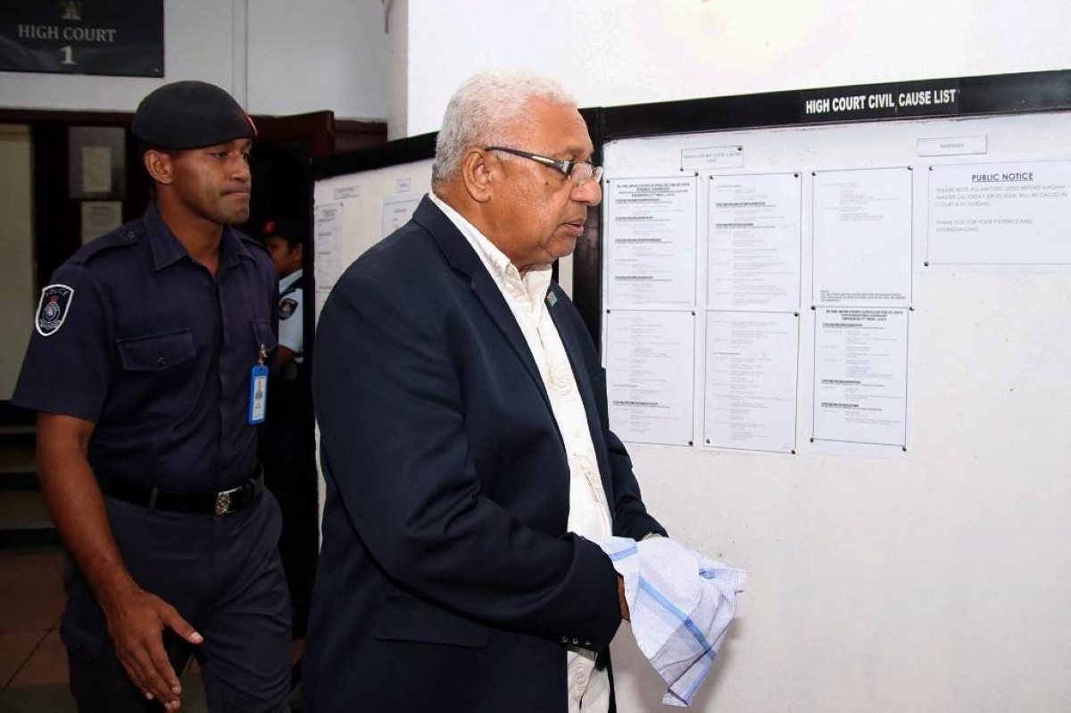 Fiji's ex-premier receives 1-year prison sentence | The Manila Times