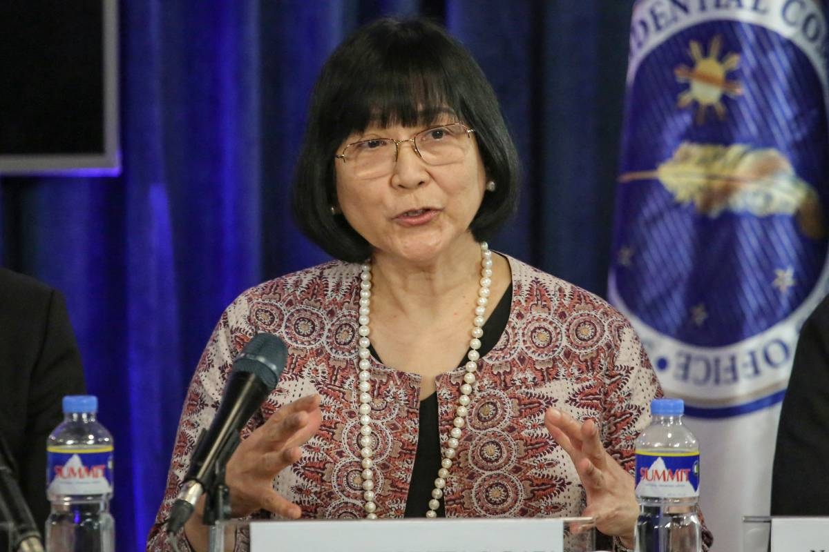 Department of Foreign Affairs spokesperson Maria Teresita Daza. AFP PHOTO