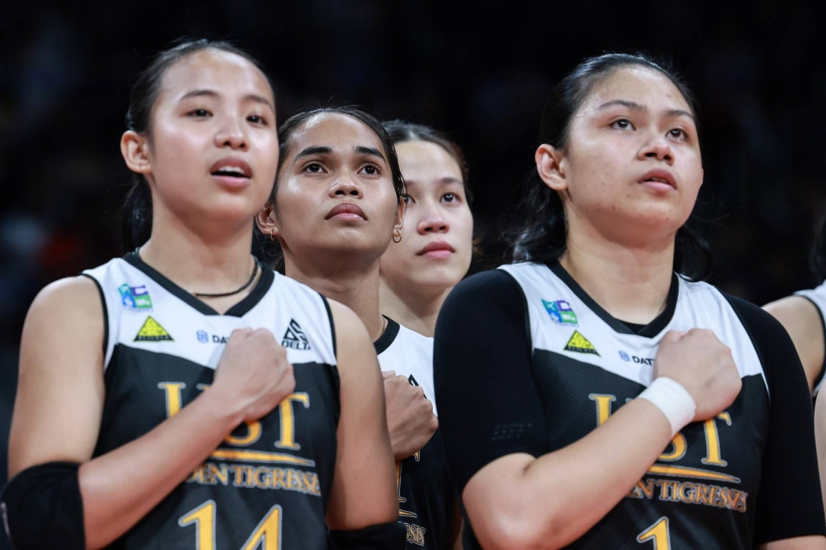 It's a double celebration for National University as its men and women's volleyball teams emerged champions in UAAP 86 at the Mall of Asia Arena on Wednesday, May 15, 2024. The Lady Bulldogs finished off the UST Golden Tigresses in four sets, 25-23, 23-25, 27-25, 25-16, in the Game 2 of the Finals while the men completed a four-peat against their foes from the same school also in four sets, 25-21, 22-25, 25-17, 25-15 in Game 2, to become the second team in the Final Four era to win four straight crowns. PHOTOS BY RIO DELUVIO
