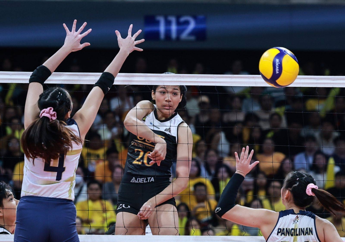 It's a double celebration for National University as its men and women's volleyball teams emerged champions in UAAP 86 at the Mall of Asia Arena on Wednesday, May 15, 2024. The Lady Bulldogs finished off the UST Golden Tigresses in four sets, 25-23, 23-25, 27-25, 25-16, in the Game 2 of the Finals while the men completed a four-peat against their foes from the same school also in four sets, 25-21, 22-25, 25-17, 25-15 in Game 2, to become the second team in the Final Four era to win four straight crowns. PHOTOS BY RIO DELUVIO
