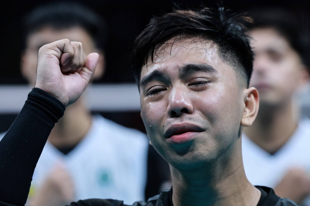 It's a double celebration for National University as its men and women's volleyball teams emerged champions in UAAP 86 at the Mall of Asia Arena on Wednesday, May 15, 2024. The Lady Bulldogs finished off the UST Golden Tigresses in four sets, 25-23, 23-25, 27-25, 25-16, in the Game 2 of the Finals while the men completed a four-peat against their foes from the same school also in four sets, 25-21, 22-25, 25-17, 25-15 in Game 2, to become the second team in the Final Four era to win four straight crowns. PHOTOS BY RIO DELUVIO
