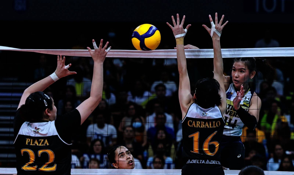 It's a double celebration for National University as its men and women's volleyball teams emerged champions in UAAP 86 at the Mall of Asia Arena on Wednesday, May 15, 2024. The Lady Bulldogs finished off the UST Golden Tigresses in four sets, 25-23, 23-25, 27-25, 25-16, in the Game 2 of the Finals while the men completed a four-peat against their foes from the same school also in four sets, 25-21, 22-25, 25-17, 25-15 in Game 2, to become the second team in the Final Four era to win four straight crowns. PHOTOS BY RIO DELUVIO
