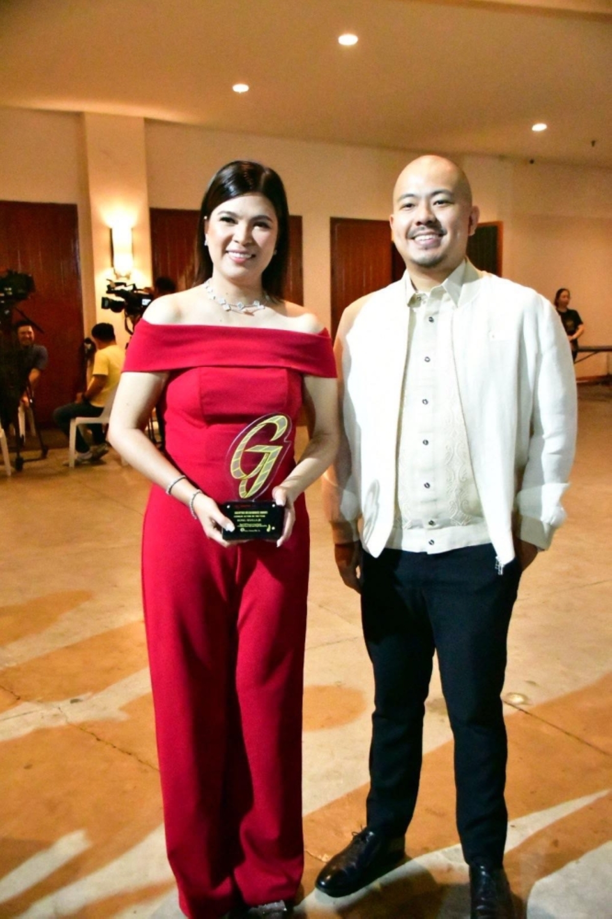 On May 12, Senator Bong Revilla thanked the Guillermo Mendoza Memorial Scholarship Foundation for recognizing him as Best Comedy Actor of the Year via video message as his wife Lani Mercado and son Bryan Revilla accepted the award on his behalf onsite.