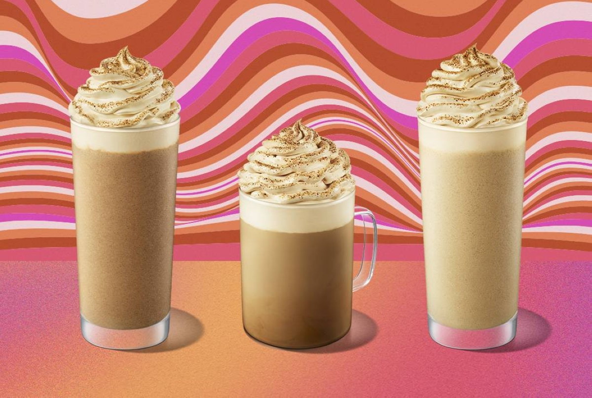 Indulge in 'caramelly-coffee' goodness and smoky sweetness of the Burnt Caramel Oatmilk Latte.