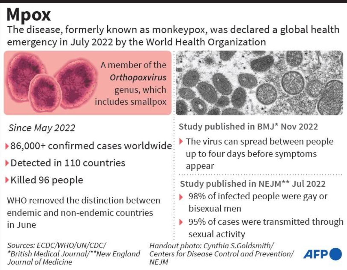 1 dead as mpox outbreak hits South Africa The Manila Times