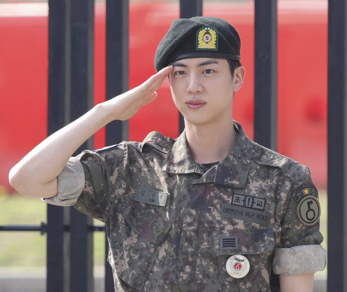 BTS Star Jin Finishes South Korean Military Service | The Manila Times