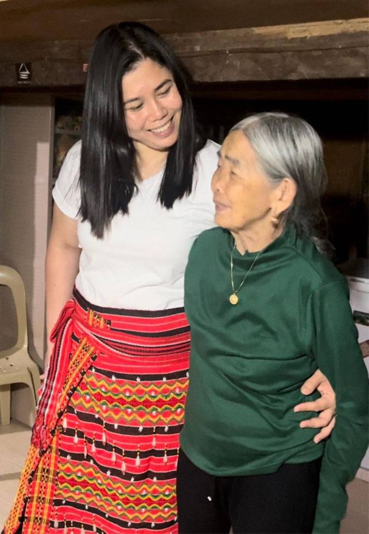 TWO LEGENDS IN ONE FRAME Legendary centenarian Apo Whang-Od, hailed as the last traditional tattoo artist of her generation, strikes a pose with her resident physician, Dr. Mary Libeney Sito, in this photo taken at her home in Buscalan, Tinglayan town in Kalinga in November 2023. Known as NayDarna in the online world, Sito’s commitment to go beyond the call of duty to cater to the needs of her patients has made her a local hero worthy of emulation. CONTRIBUTED PHOTO