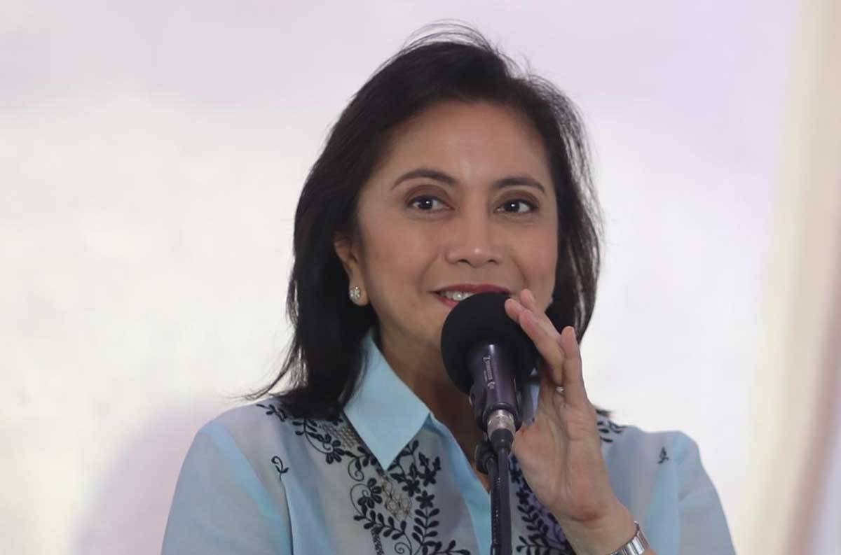 Former vice president Ma. Leonor “Leni” Robredo
