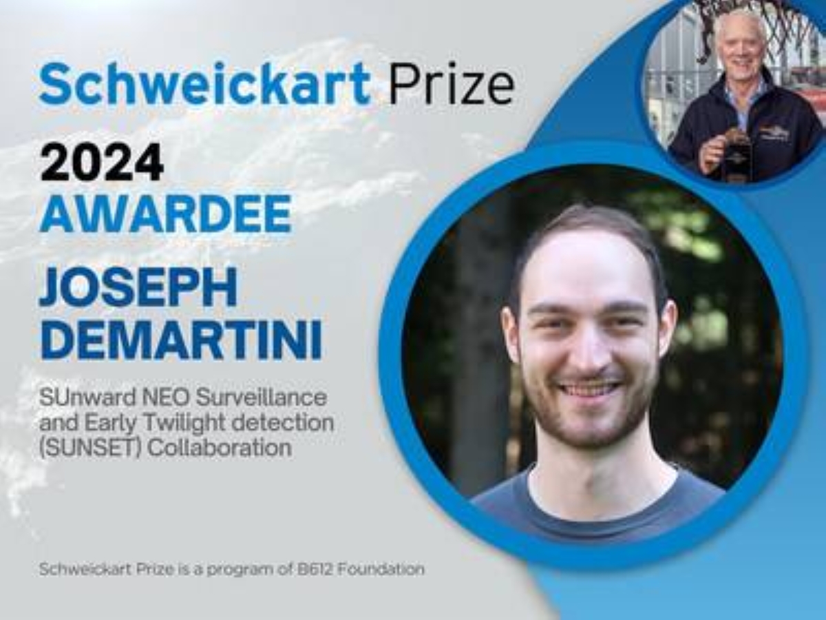 B612 Foundation Announces Inaugural Schweickart Prize Winner | The ...