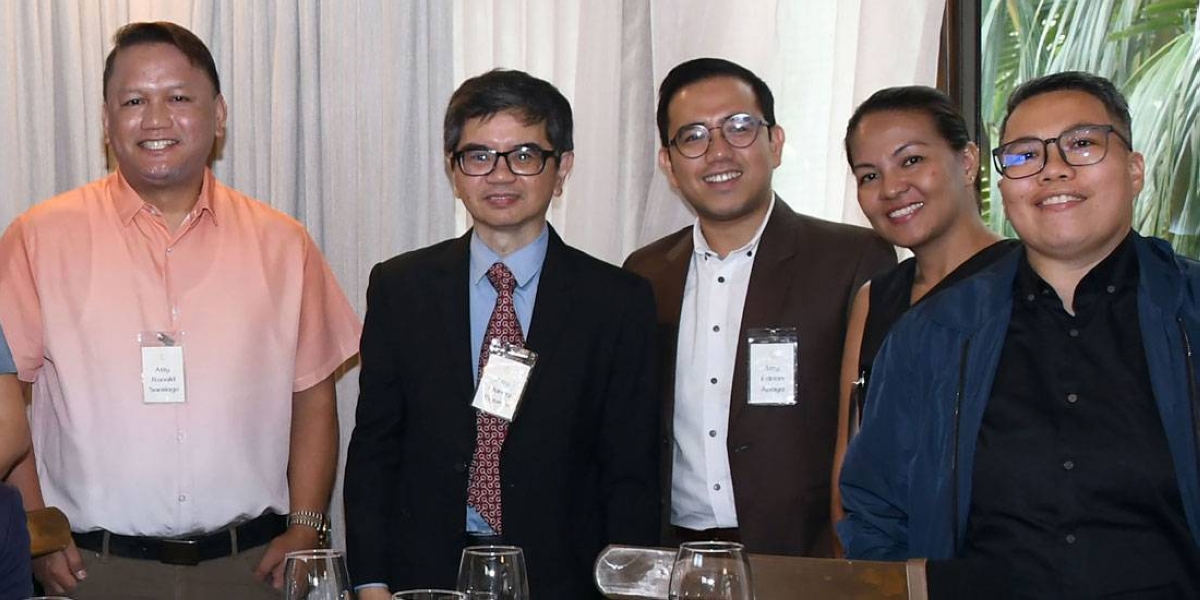 Lawyers Ronald Santiago, Manny Riguera, Edrian Apaya, Jackie Lamug and PJ Aguila