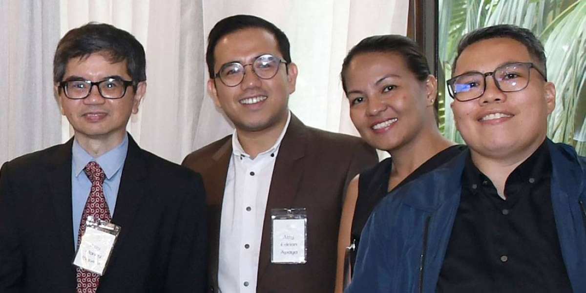 Manny Riguera, Edrian Apaya, Jackie Lamug and PJ Aguila
