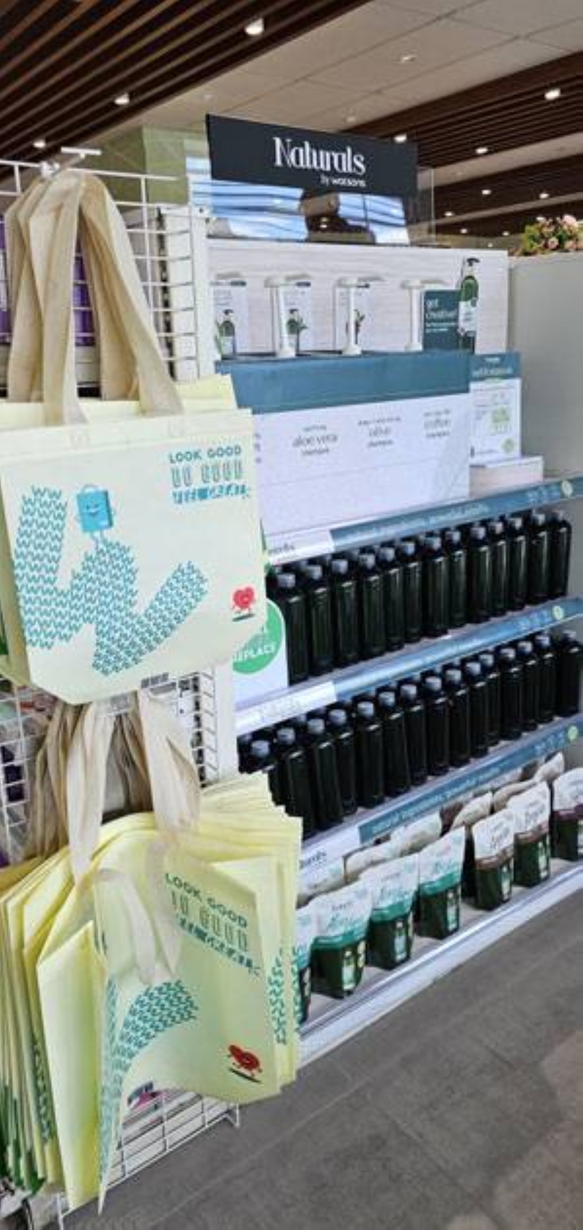 what makes watsons first greener store truly green
