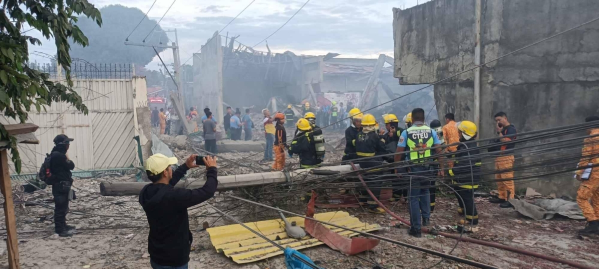 five dead, 38 injured in mindanao firecracker depot blast