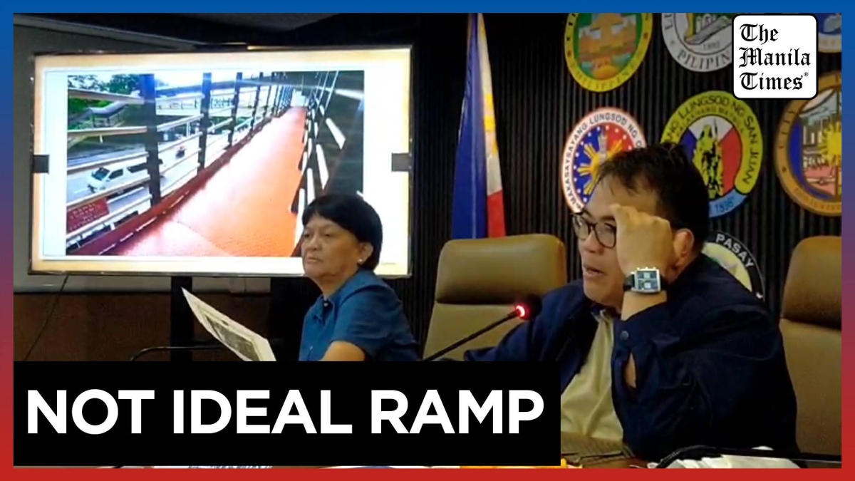 WATCH: MMDA chair admits busway ramp not ideal for wheelchair commuters