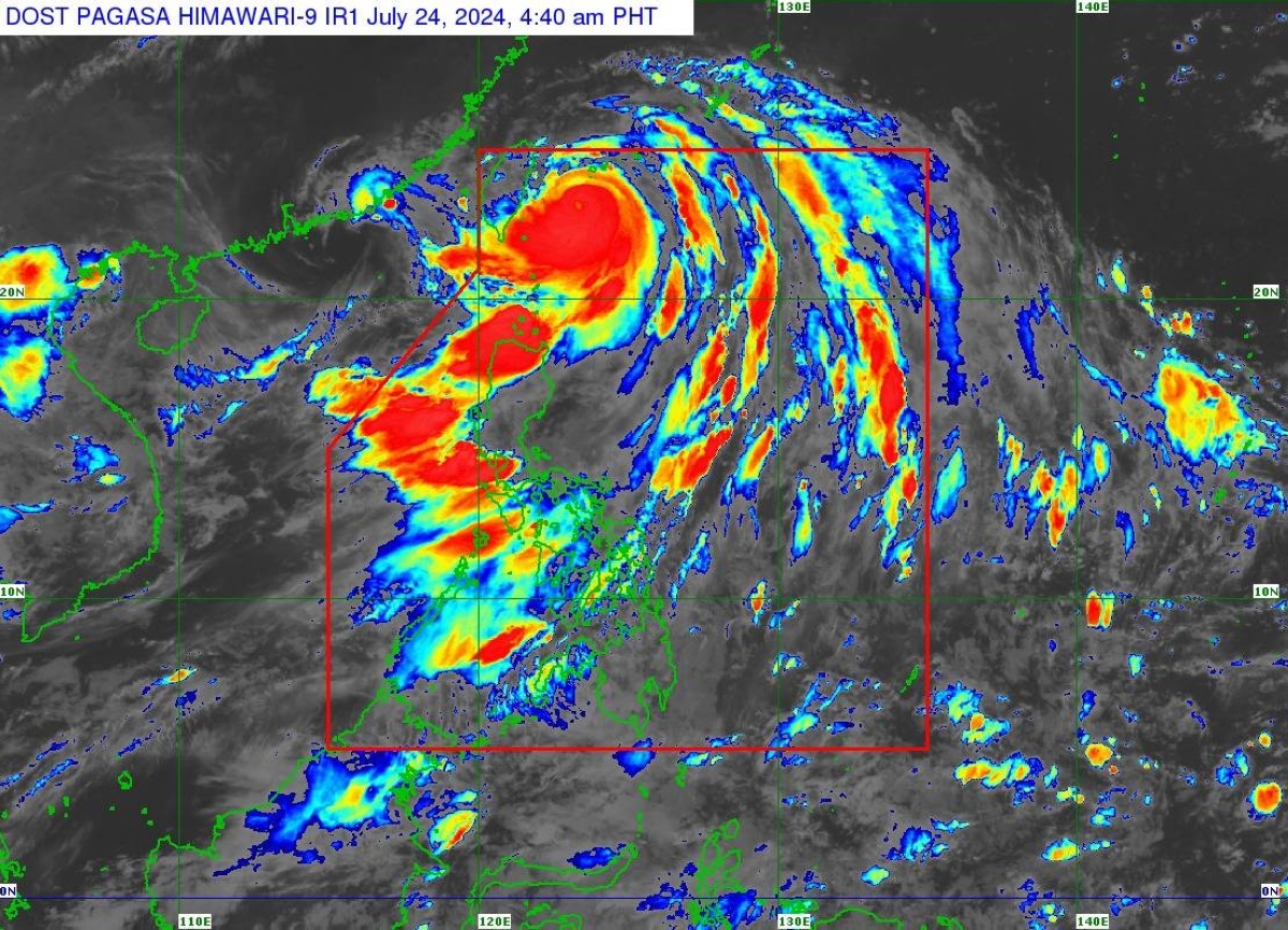 'Carina' intensifies, dumps rains with gusty winds in Metro Manila ...