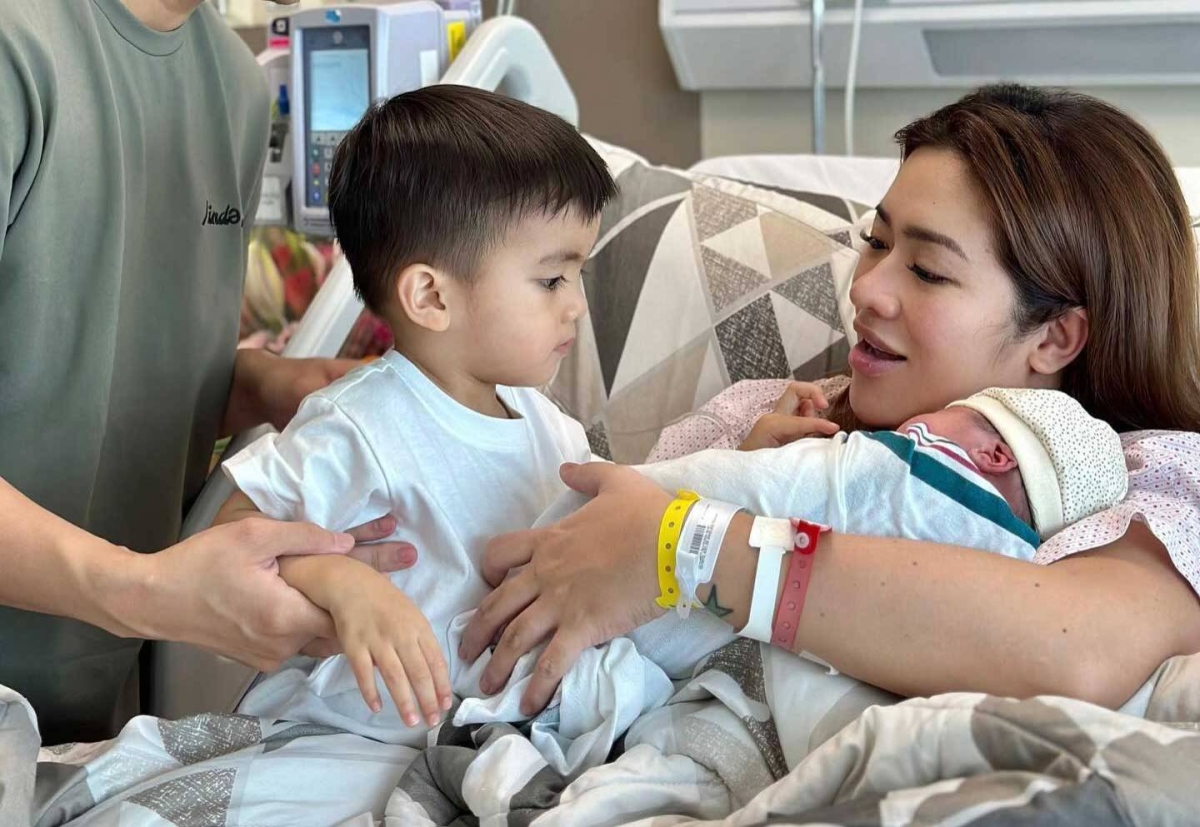 Angeline Quinto gives birth to second child