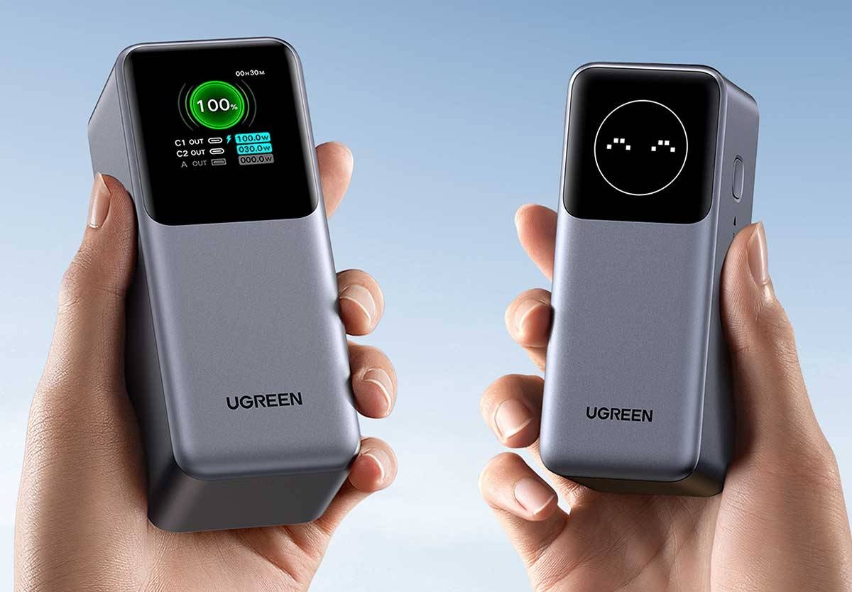 UGREEN high capacity power banks with fast charging function