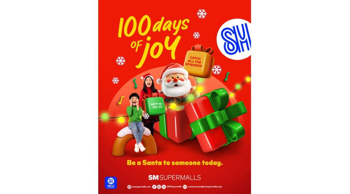 SM Supermalls kicks off 100 days of Christmas as a Santa to their Community